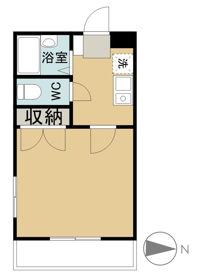 2階の間取り図