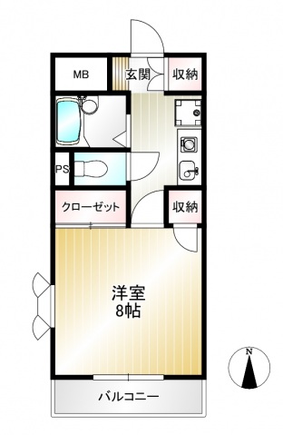 5階の間取り図