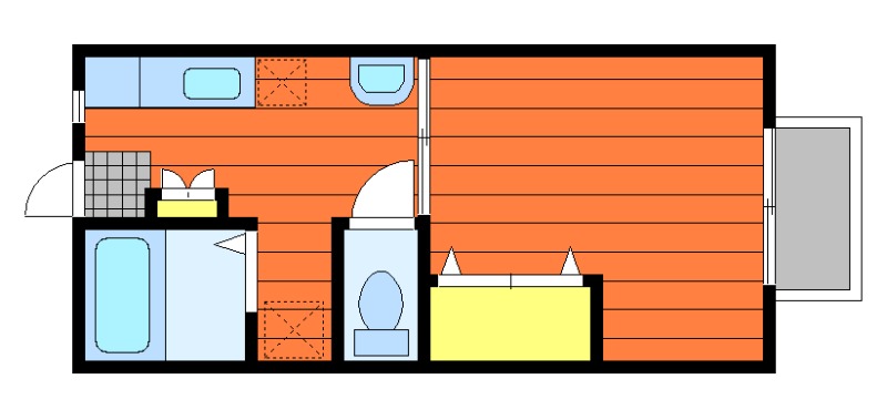 1階の間取り図