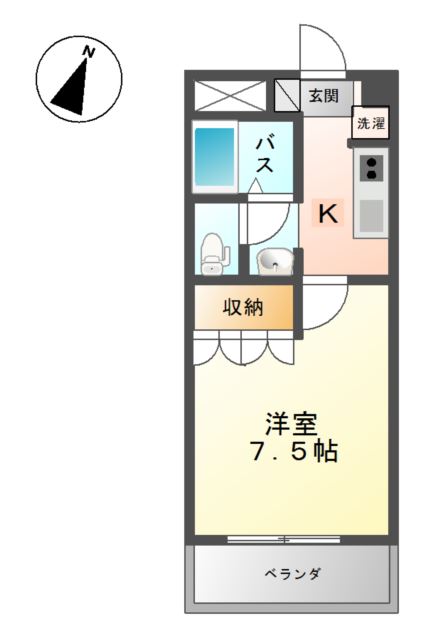 3階の間取り図