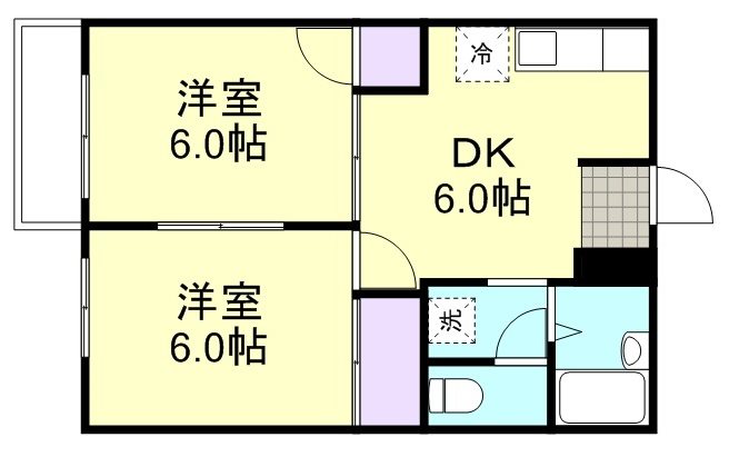 1階の間取り図