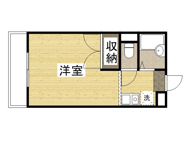 1階の間取り図