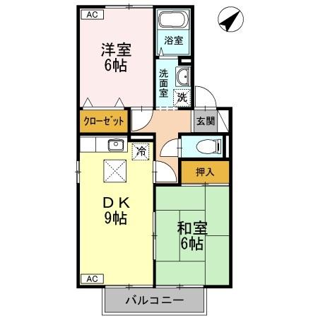 1階の間取り図