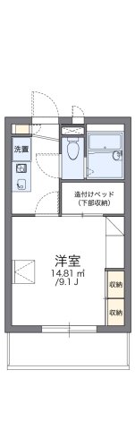 1階の間取り図