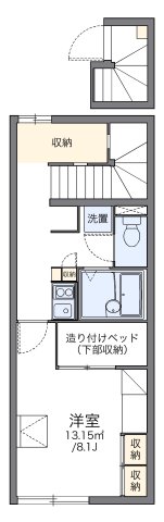 2階の間取り図