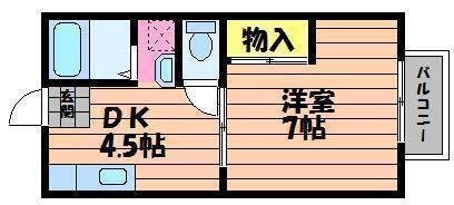 1階の間取り図