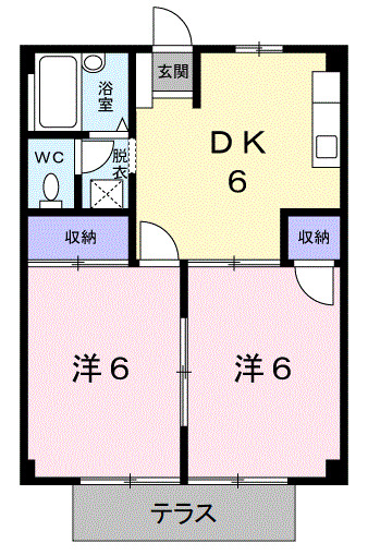 1階の間取り図