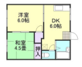 2階の間取り図