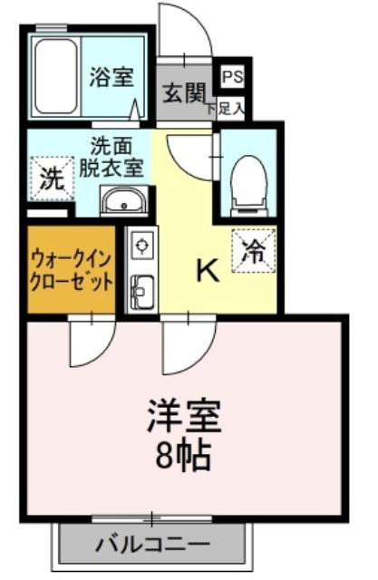 1階の間取り図