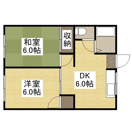 2階の間取り図