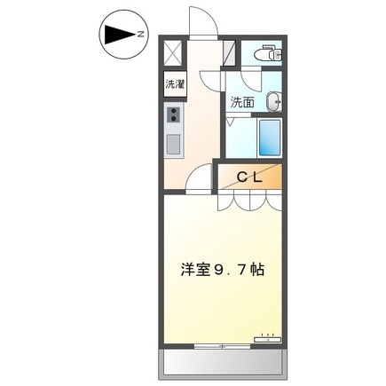 1階の間取り図
