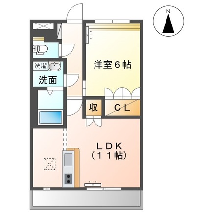 1階の間取り図