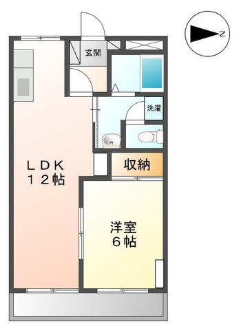 1階の間取り図