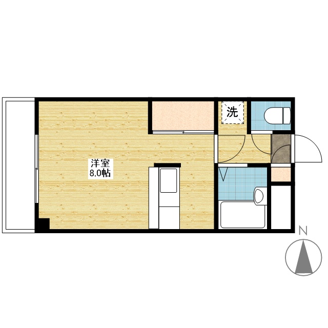 2階の間取り図