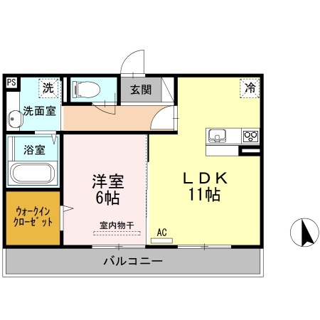 3階の間取り図