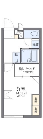 代表的な間取のため実際の間取とは異なる場合があります