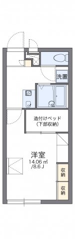 2階の間取り図