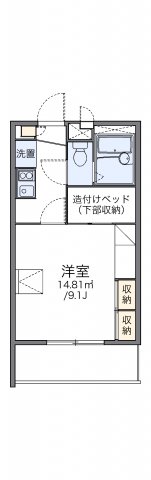 2階の間取り図