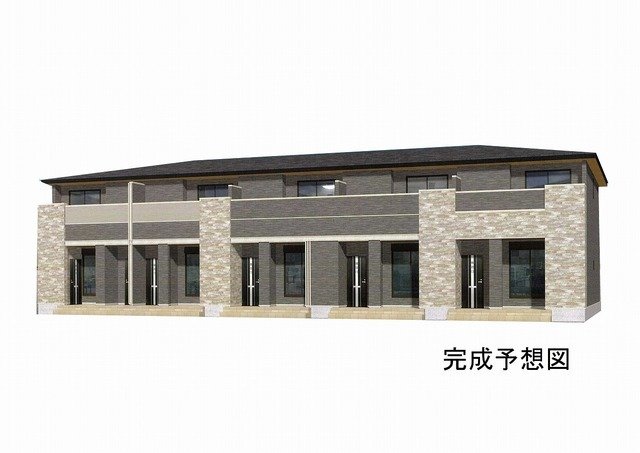高松市多肥下町の賃貸アパートの外観