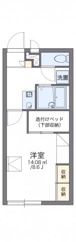 2階の間取り図
