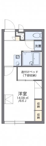 2階の間取り図