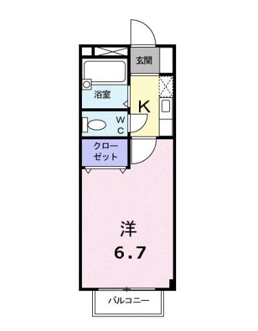 1階の間取り図