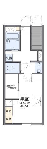 1階の間取り図