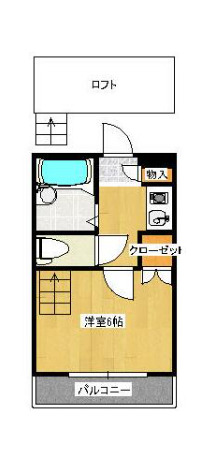 2階の間取り図