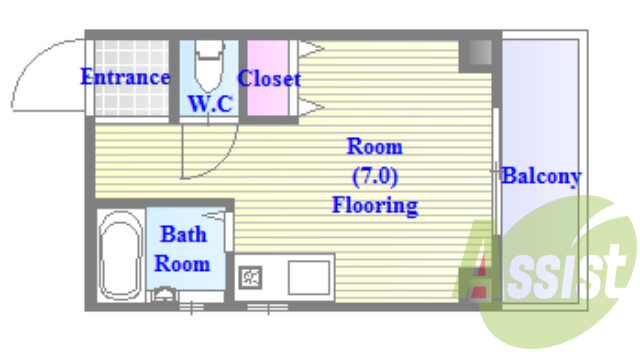 シンプルな住み心地を実感できる素敵な間取りになってます。