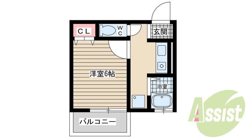 1階の間取り図