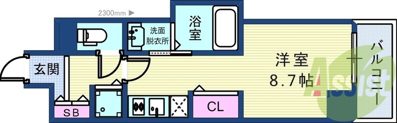 安らぎをもたらすプライベート空間