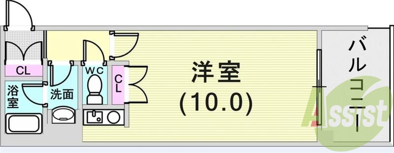 7階の間取り図