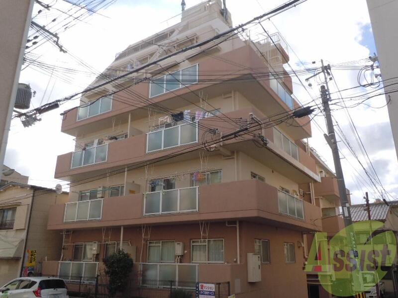 神戸市兵庫区下祇園町の賃貸マンションの外観