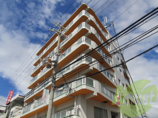 神戸市兵庫区下祇園町の賃貸マンションの外観