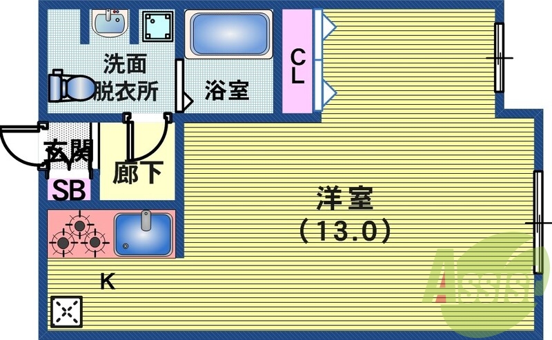 広々とした間取りです