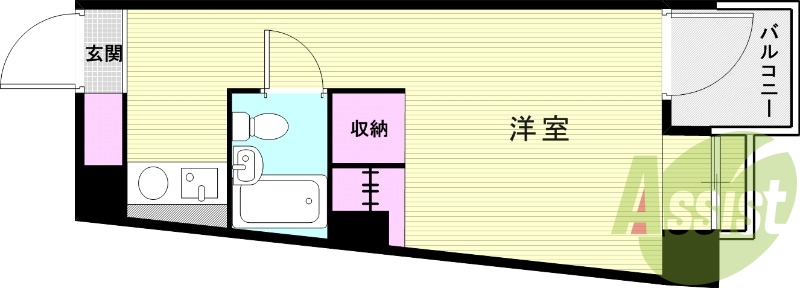 3階の間取り図
