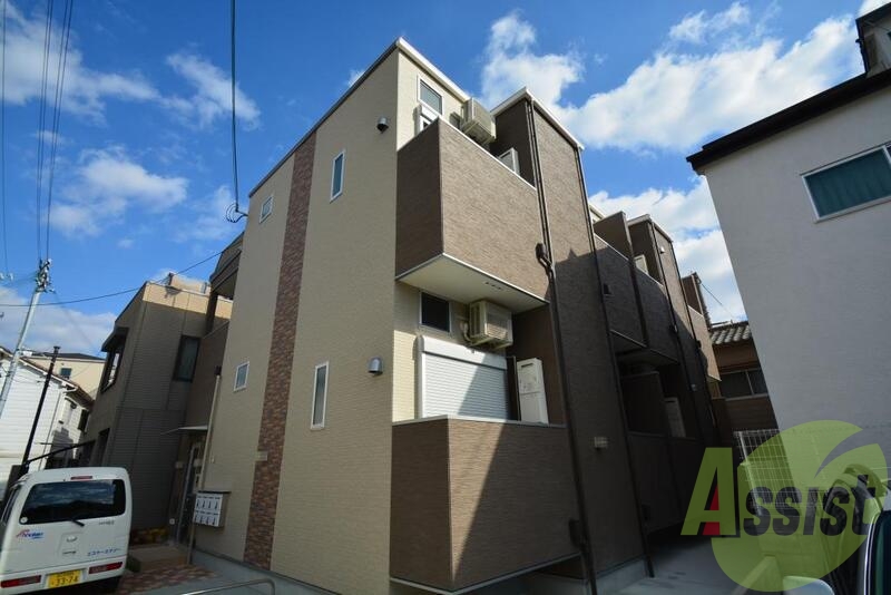 ハーモニーテラス矢部町の外観