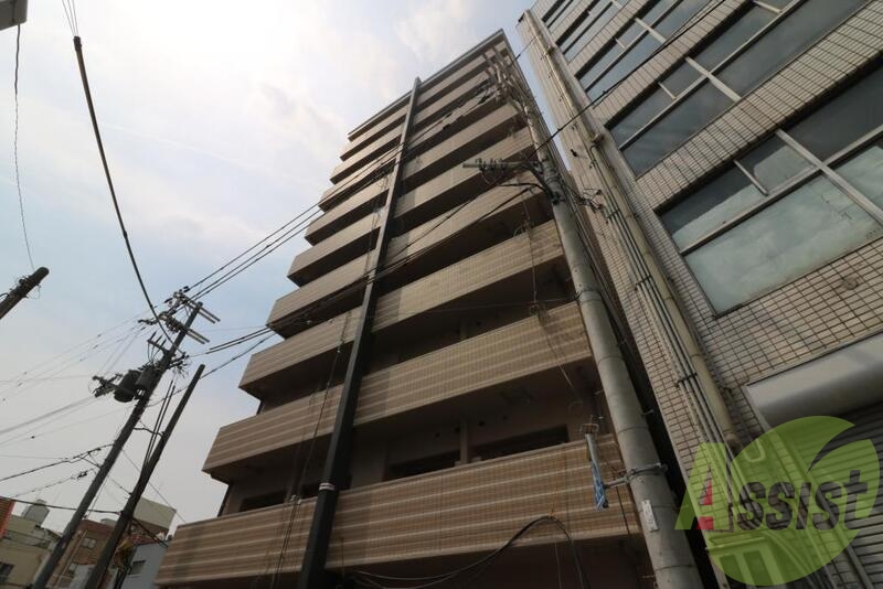 神戸市兵庫区福原町の賃貸マンションの外観
