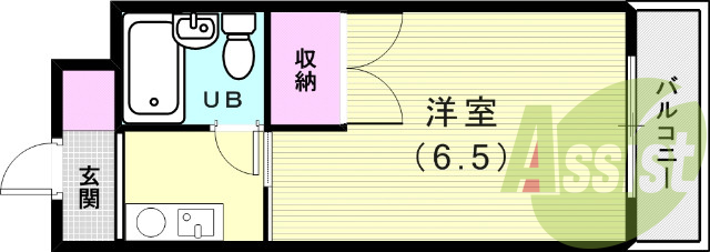 3階の間取り図