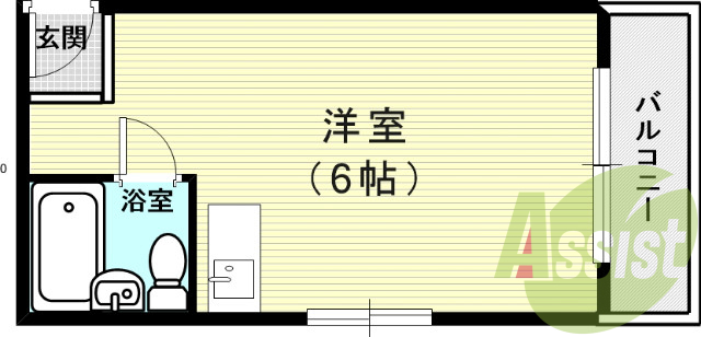 3階の間取り図