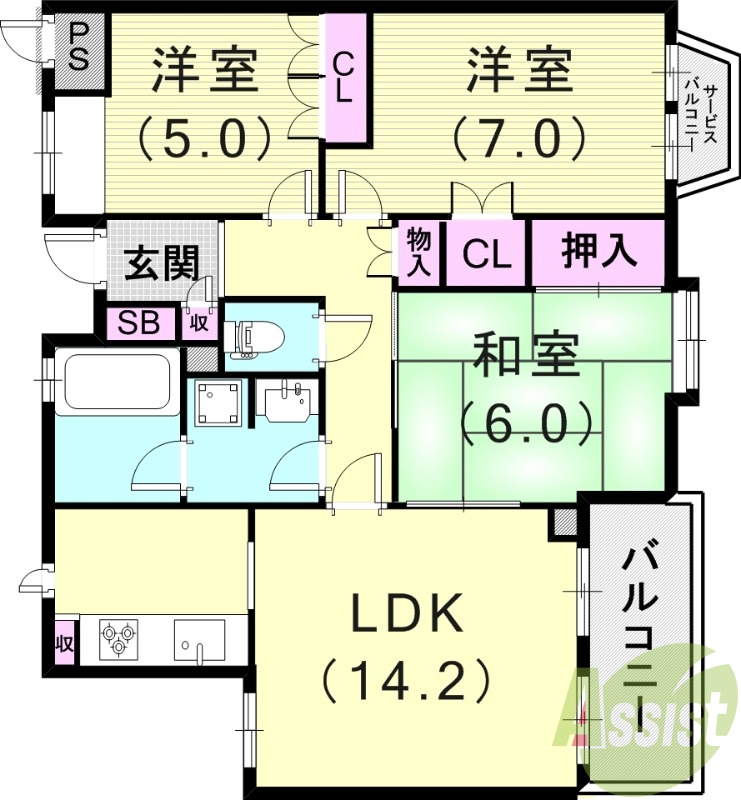 間取図