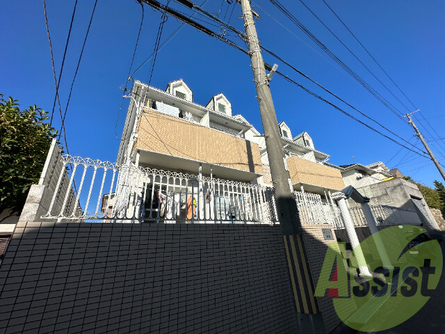 神戸市北区鈴蘭台北町３丁目の賃貸アパートの外観