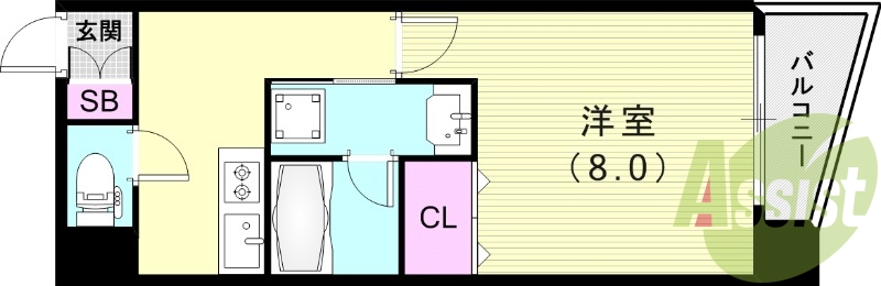 3階の間取り図