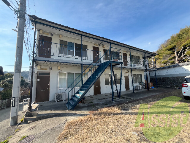 神戸市須磨区車字西脇の賃貸アパートの外観