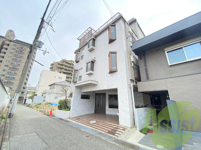 明石市鍛治屋町の賃貸マンションの外観