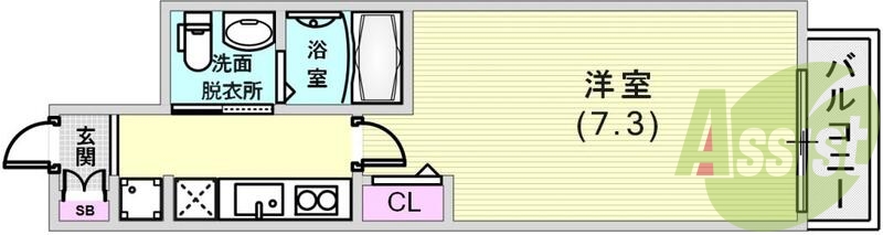 15階の間取り図