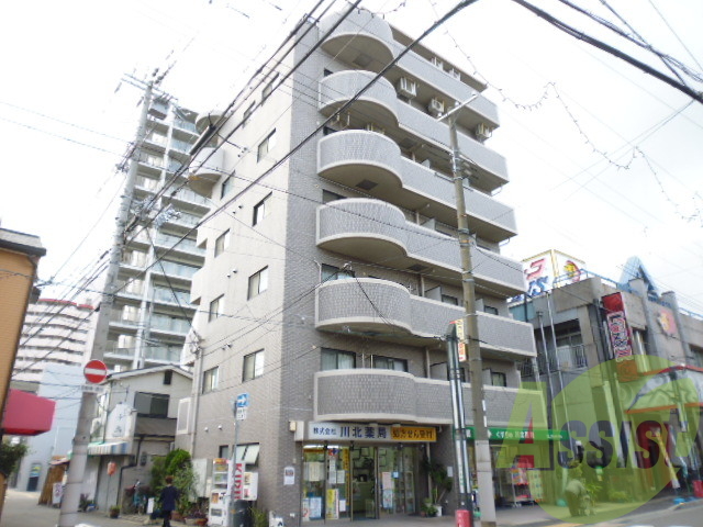 神戸市東灘区青木６丁目の賃貸マンションの外観