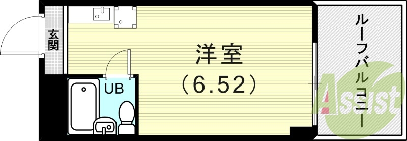 1階の間取り図