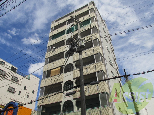 神戸市兵庫区福原町の賃貸マンションの外観