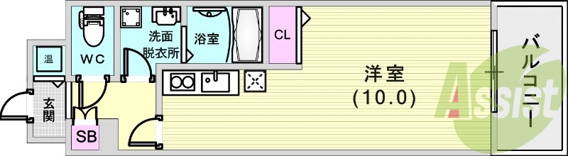 安らぎをもたらすプライベート空間